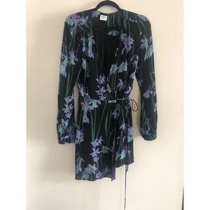 Sunday Best Floral wrap dress, size 8